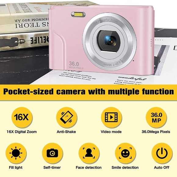NEW Multicolor High-Tech Small Digital Camera for Vacation/Traveling/Blogging - Picture 7 of 12